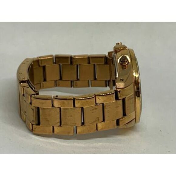 Fossil ES3352 Decker Chronograph Women's Gold Stainless Steel Analog Watch E118 - Picture 8 of 9